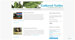 Desktop Screenshot of gatherednettles.com